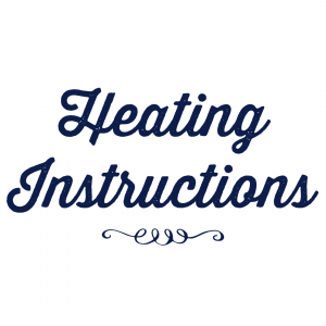 Cinnabon Heating Instructions