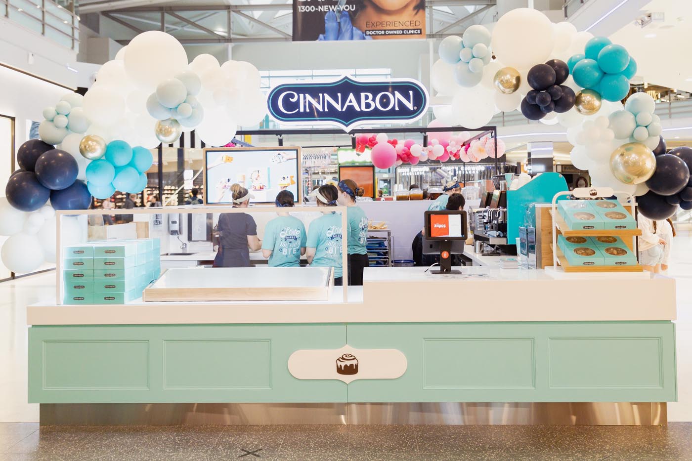 Cinnabon Lakeside Joondalup Shopping City WA